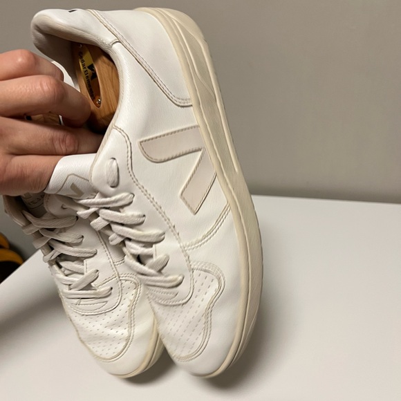 VEJA V-10 CWL SNEAKERS FULL WHITE WOMEN'S US 10 EU 41 - Picture 13 of 14